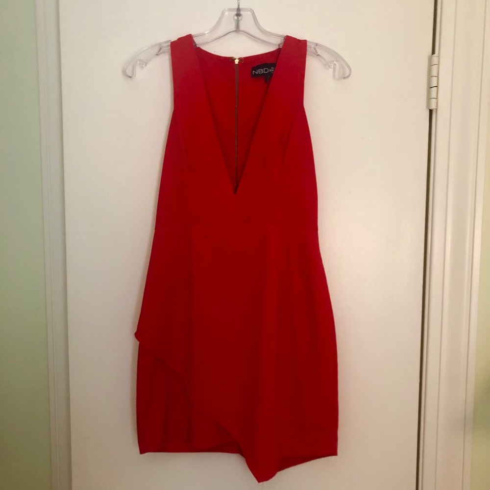 NBD x Naven Twins Red Dress